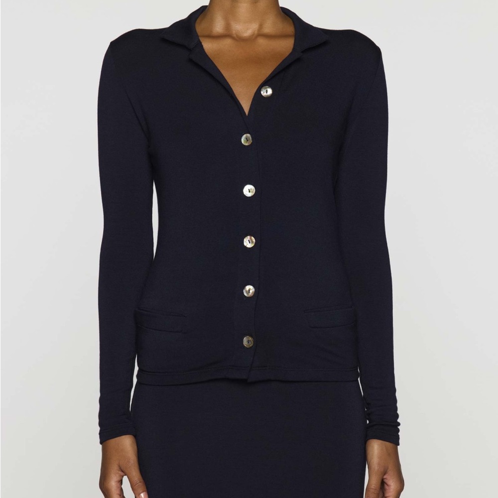 BLEUSALT - The Cardigan in Navy